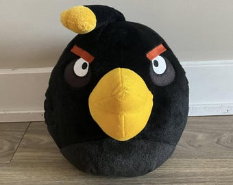 アングリーバード ぬいぐるみ ブラックバード ソフトコレクターズ