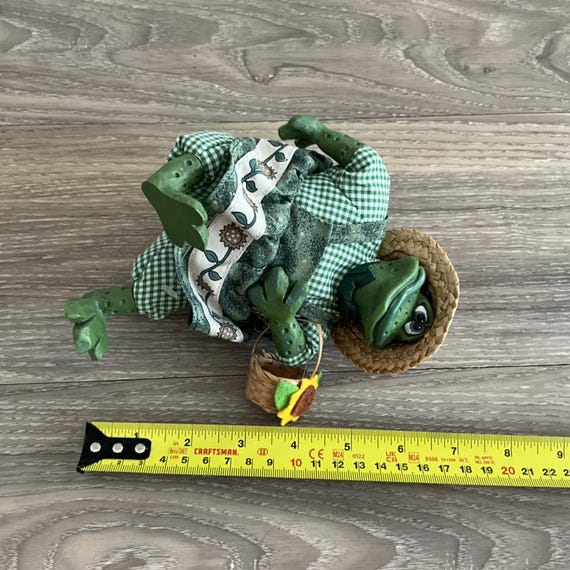 Vintage Frog Russ Berrie Shelf Sitters - Etsy