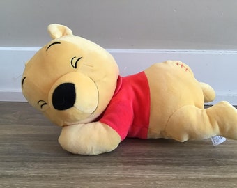 Disney Baby Winnie The Pooh Plush Stuffed Animal Sleeping Pooh