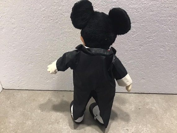 RARE ANCIENNE POUPEE MICKEY MOUSE WALT DISNEY - 30 cm Peluche vintage Jeu  jouet