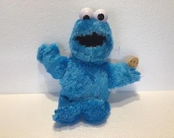 Sesame Street Monster with Cookie Stuffed Animal Plush Toy, Hasbro 2017