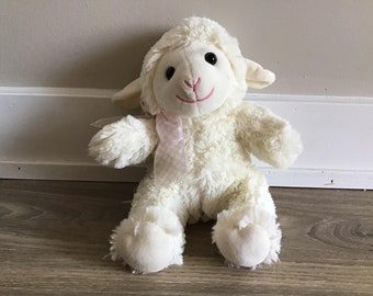 Light Up Color Changing Musical Baby Lamb Sheep Plush Toy Best Made Toys 12"