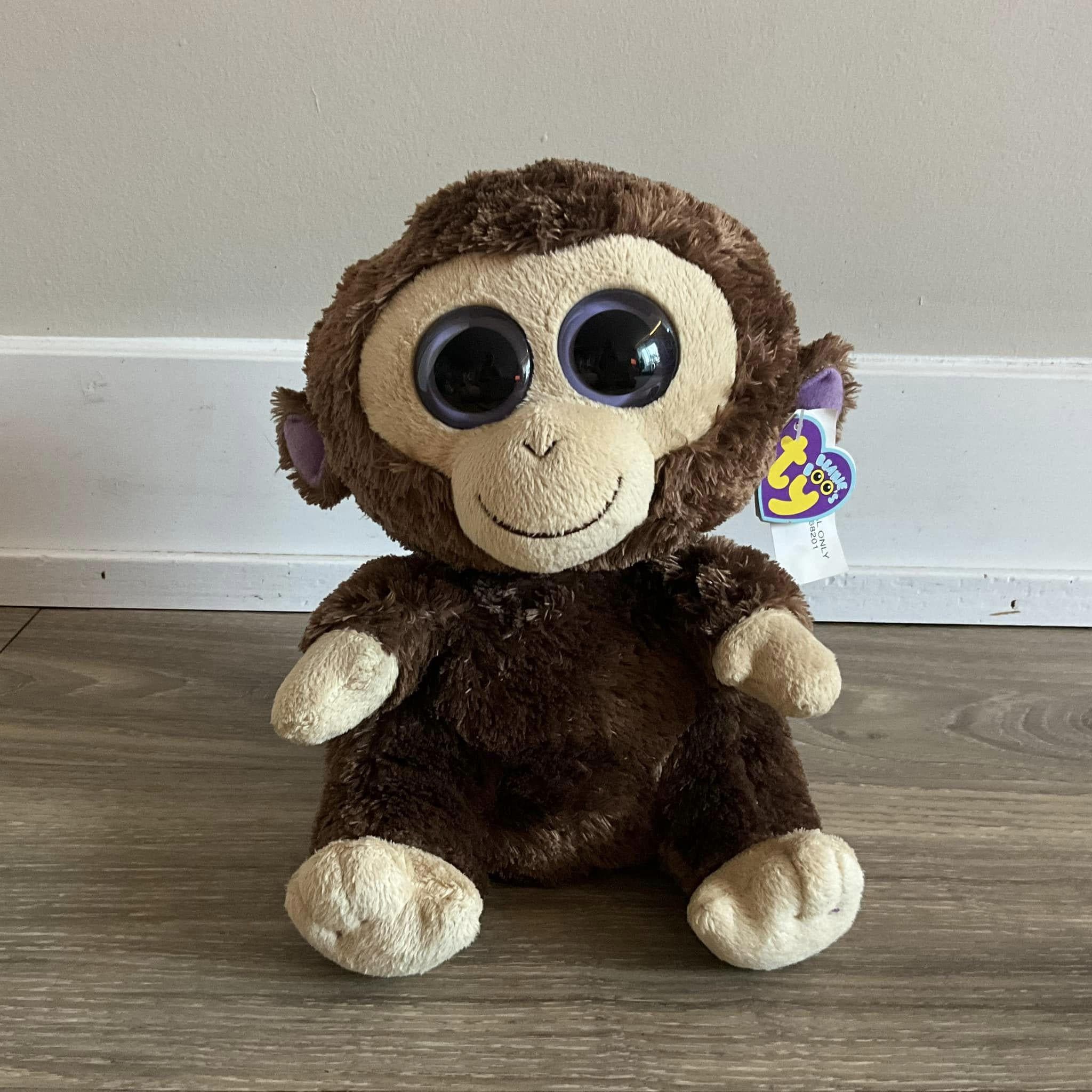 Ty Beanie Boos ココナッツ・ザ・モンキー ぬいぐるみ - Etsy 日本