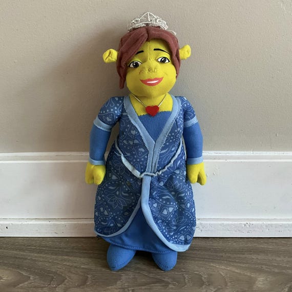 fiona shrek blue dress Princess Stuffed Doll Plush Toy 12