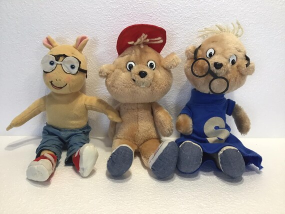 alvin and the chipmunks plush