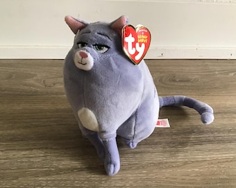 Ty Beanie Babies the Secret Life of Pets Chloe the Cat Stuffed