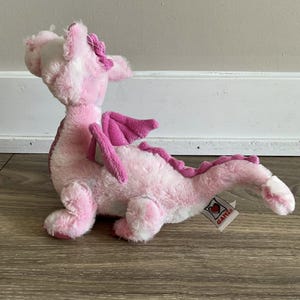 Ganz Webkinz Whimsy Dragon Plush HM156 Pink