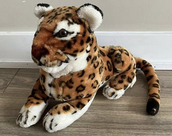 Luipaard knuffeldier Realistisch exotisch knuffeldier
