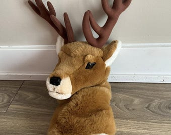 Plush Deer Golf Driver Headcover