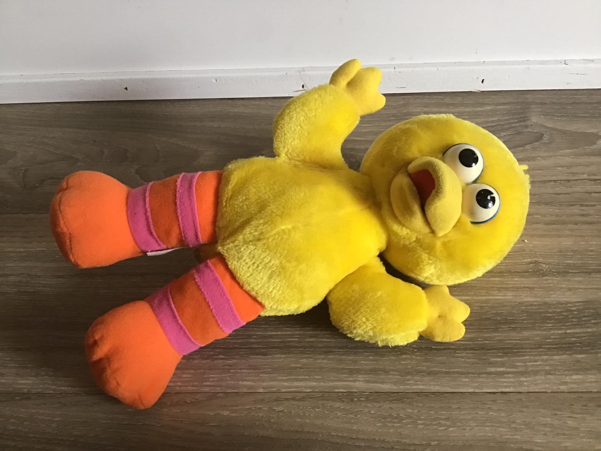 ヴィンテージ 1996 Tyco Tickle Me ビッグバード ぬいぐるみ セサミ