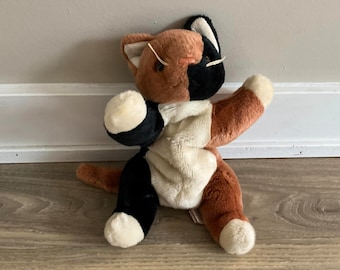 Ganz Cozy Cat Collection ヴィンテージ猫ぬいぐるみ 1993年 リアルな