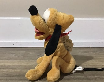 Disney Pluto Bean Bag Plush 6 in with Tags