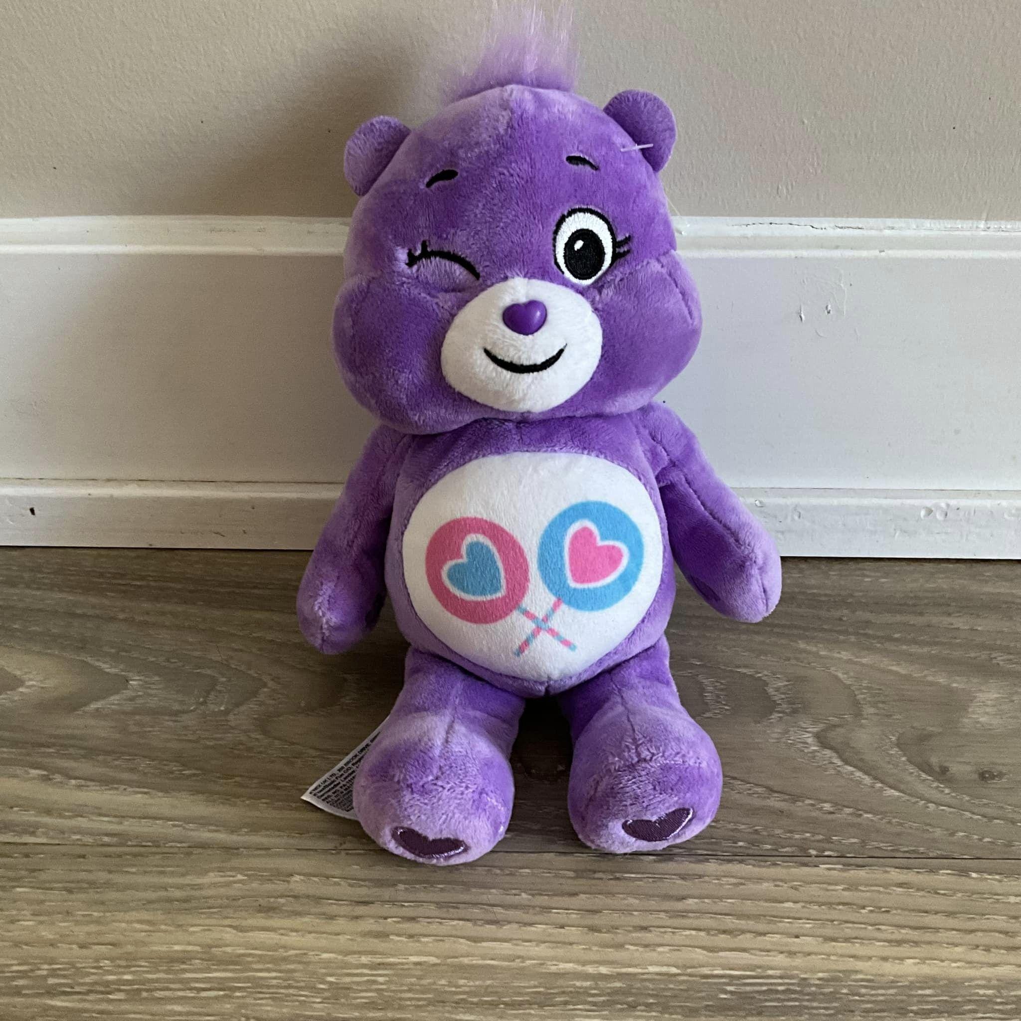 Care Bears Share Bear Purple Winking - Etsy