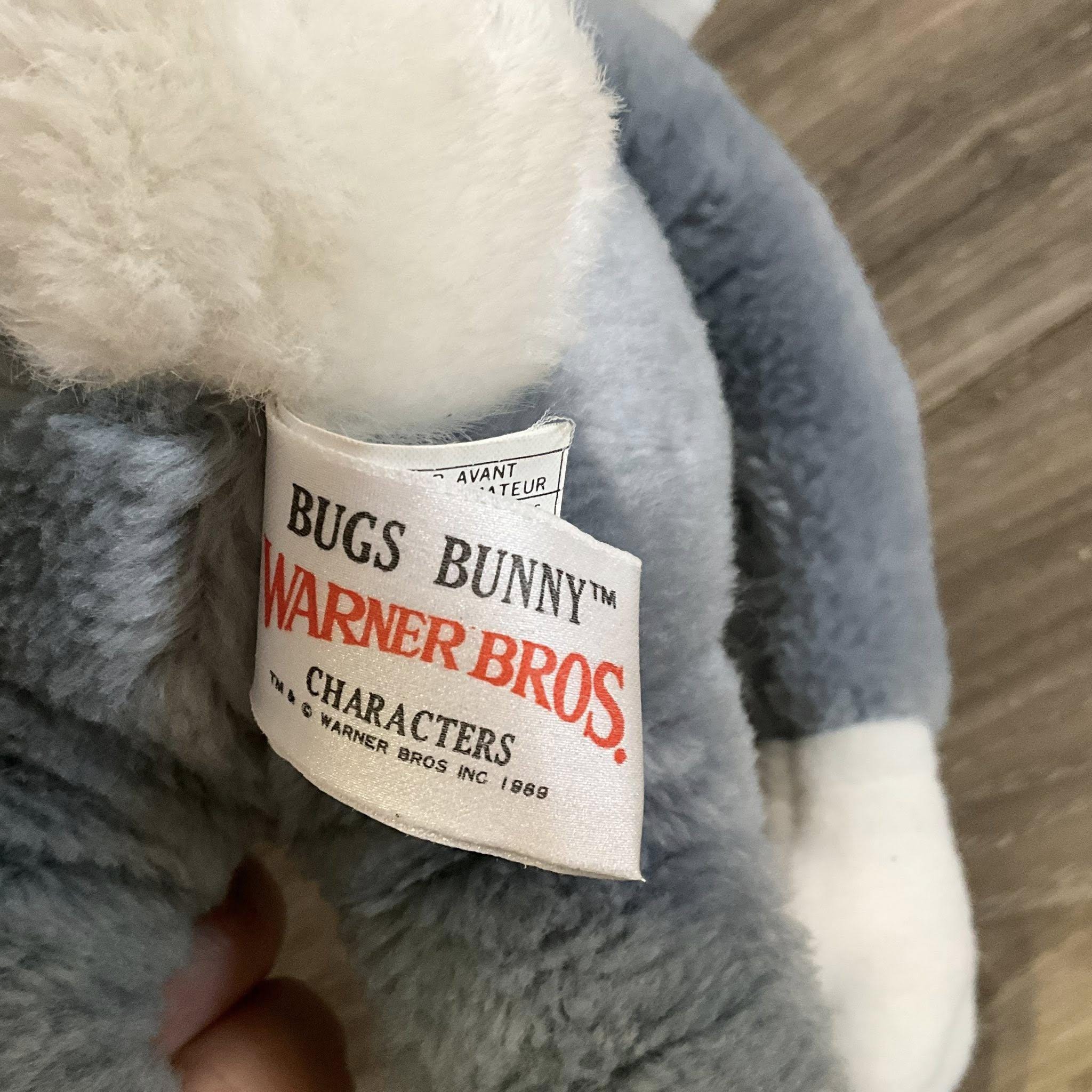 ヴィンテージ ワーナーブラザーズ バッグス・バニー ぬいぐるみ 13