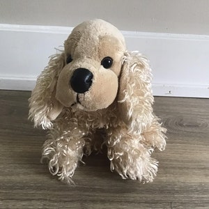 Ganz Webkinz American Cocker Dog Stuffed Animal Plush Toy 9.5&quot;