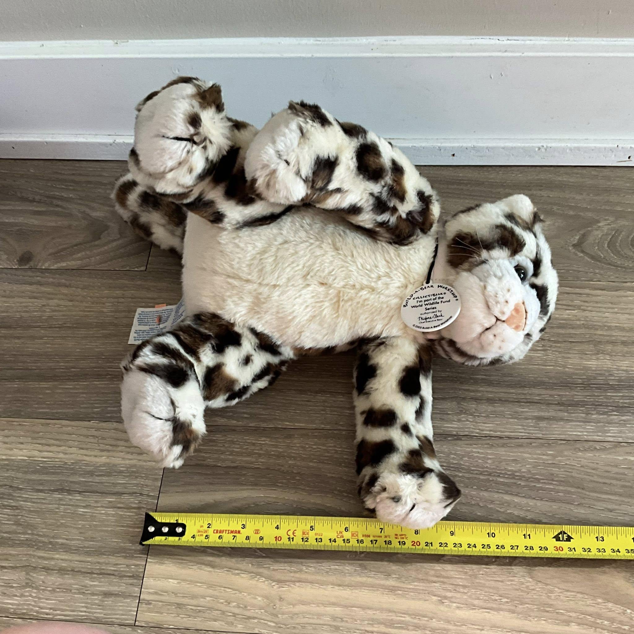 ビルド・ア・ベア WWF 世界自然保護基金 ユキヒョウ チーター