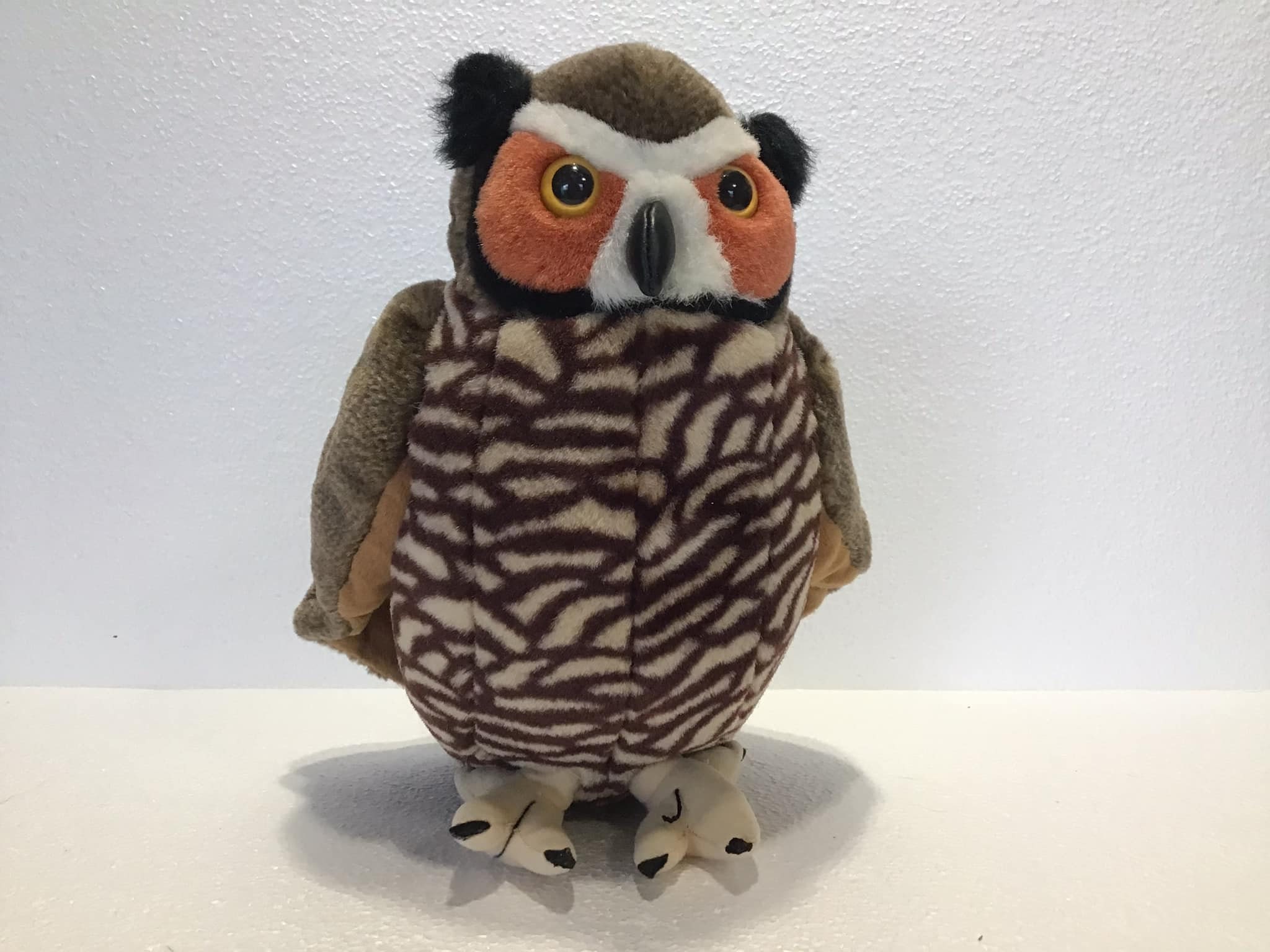 great horned owl stuffed animal