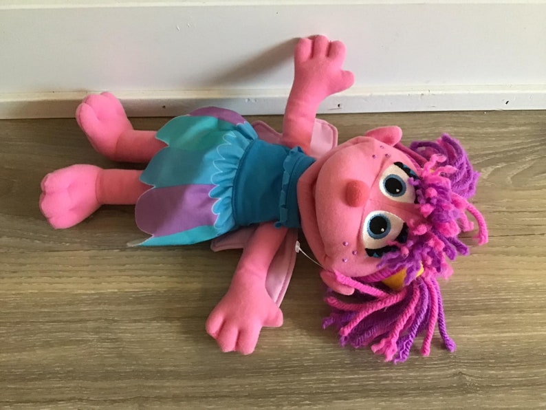 Sesame Street Abby Cadabby Plush Fairy Doll Stuffed Toy Hasbro image 3