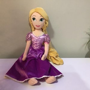 Disney Store Rapunzel Plush Toy Doll 17 H Princess Tangled 