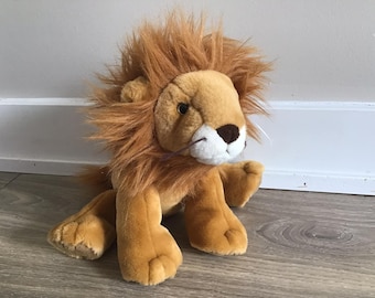 Ty Lion Stuffed Animal Plush Toy 10.5"