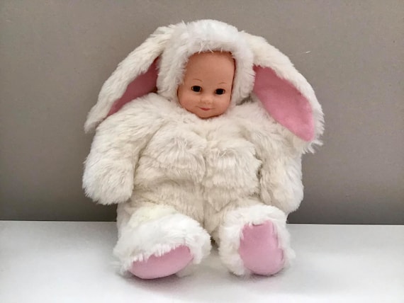 Oits-cute Petit Animal en Peluche Doux Lapin HHHC Jouet pour Bébés