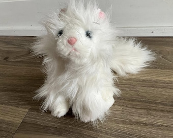 Ganz Webkinz HM110 Persian White Cat Plush Stuffed Animal - Etsy