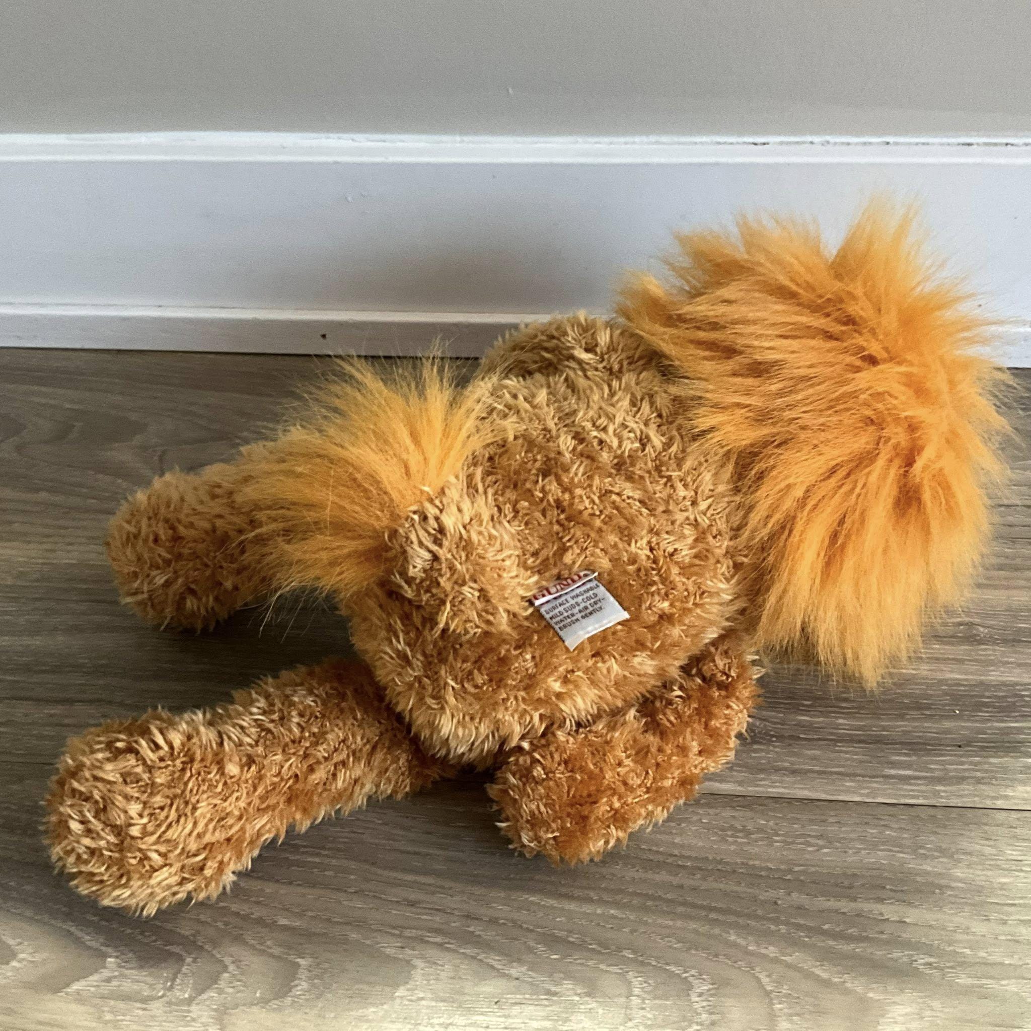 GOTTA GETTA GUND ぬいぐるみ ブラウンライオン パウンス デライオン