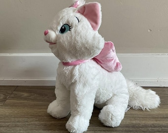 Disney Marie Plush The Aristocats 12 Inches Stuffed Animal White Cat
