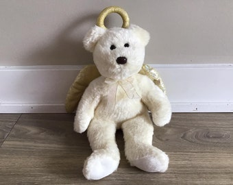 Ty 2000 Beanie Buddies Teddybär mit Halo Stofftier Plüschtier 36cm