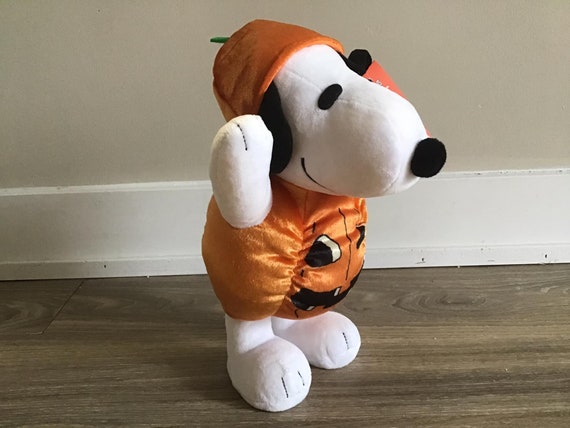 Musical snoopy outlet stuffed animal