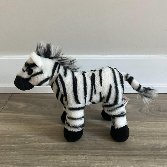 EM様御専用 ブラジリアン Lenny ZEBRA and white OP GANZ Webkinz Black and White Zebra Plush - Etsy