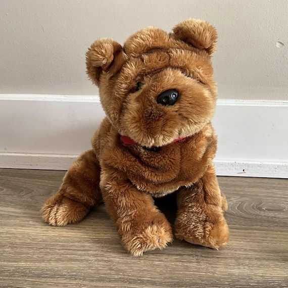 ヴィンテージぬいぐるみ　ブルドッグ 犬 Tyクラシックス 汕頭ブルドッグ ぬいぐるみ - 11インチ - Etsy 日本