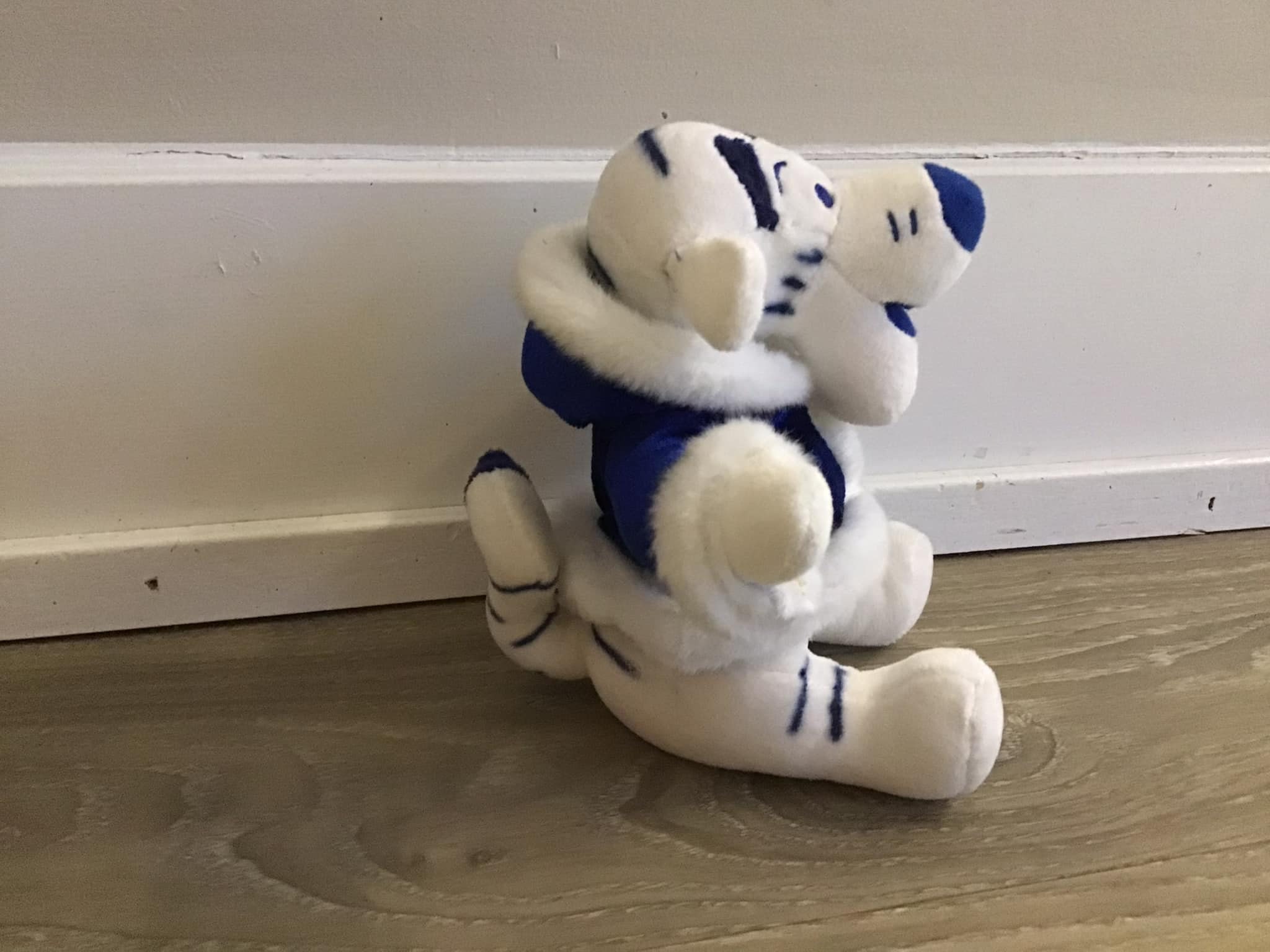 ディズニー くまのプーさん 白と青のティガー タイガー ぬいぐるみ 6