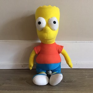The Simpsons Bart Simpson Stuffed Doll Plush Toy 14"
