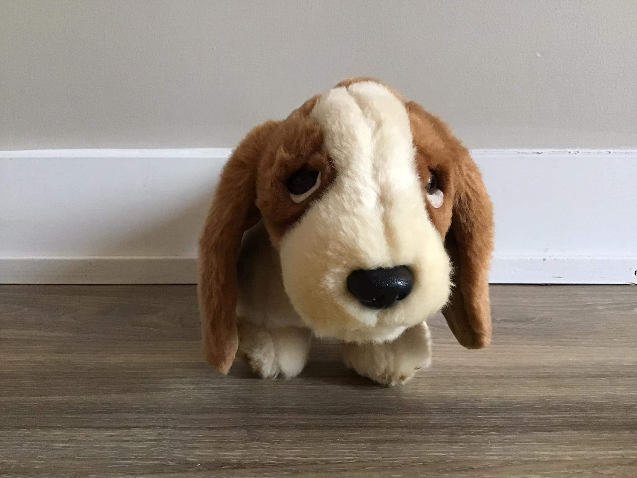 Basset hound best sale stuffed animal plush