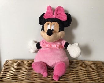Disney Baby MINNIE MOUSE Velours zachte floppy 15-inch pluche knuffeldier speelgoed