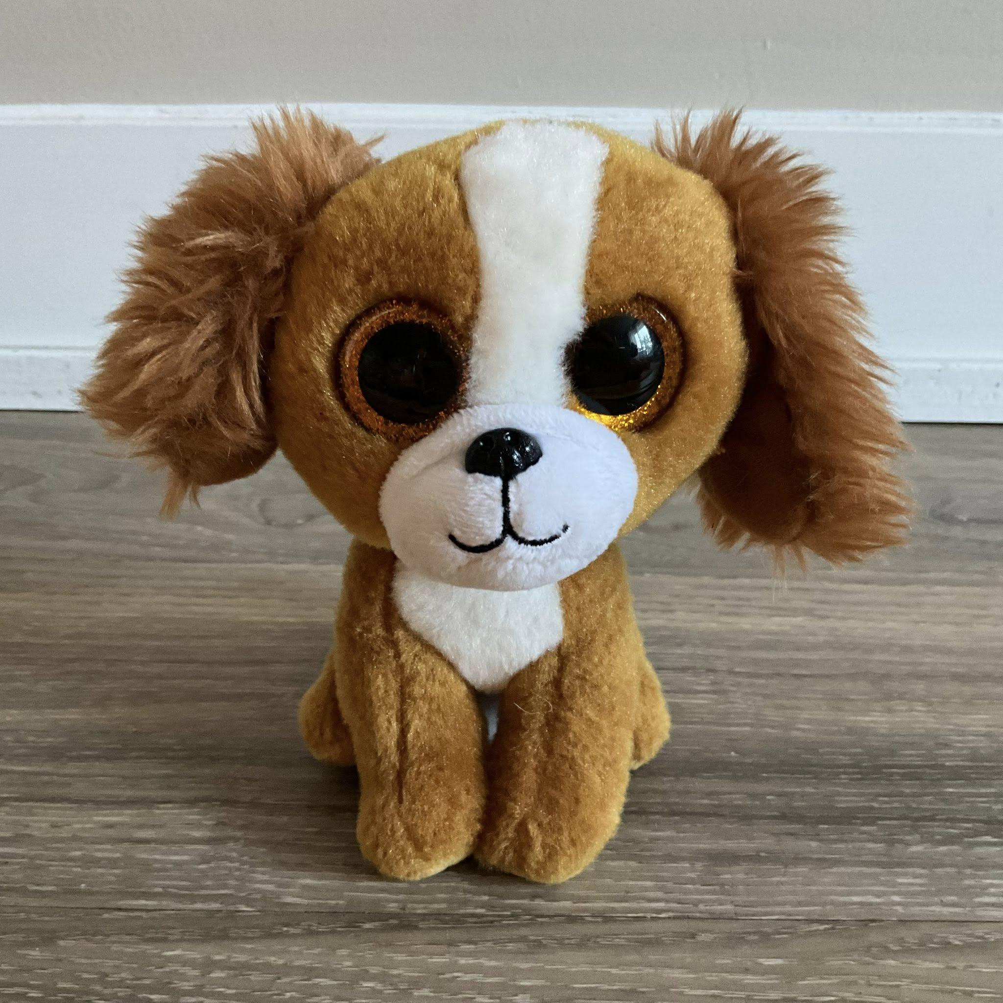 Ty Beanie Boos - TALA the Brown & White Dog (6 Inch) Stuffed Animal Toy ...