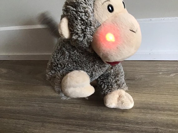 Peluche interactive singe en peluche -  France