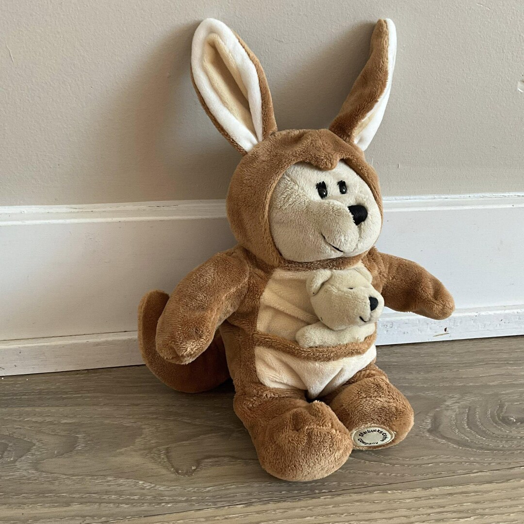 Starbucks Australian Kangaroo Bear Doll 9.5 Inch Brown Plush Toy