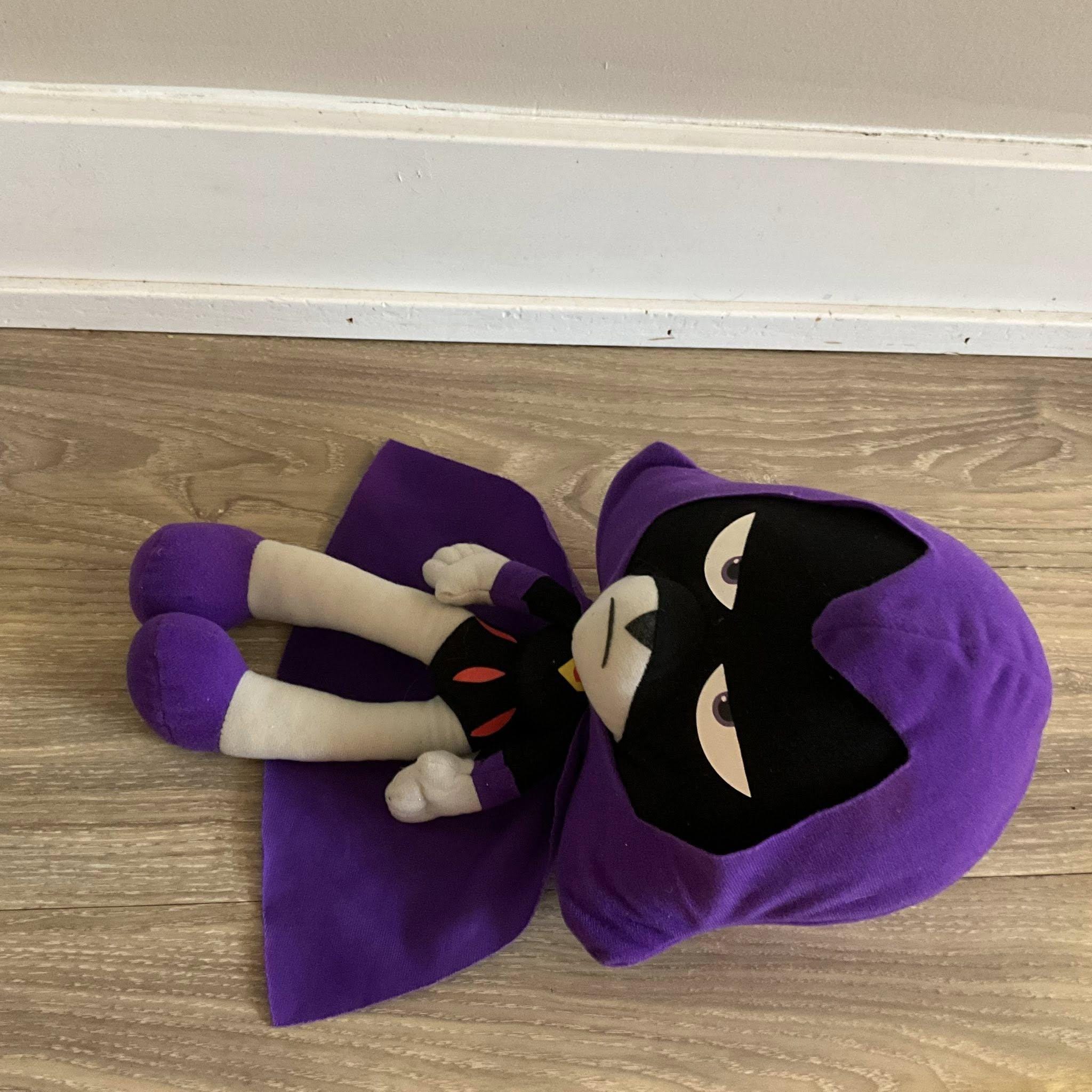 Teen Titans Go Cartoon Network Raven Plush Stuffed Animal 14