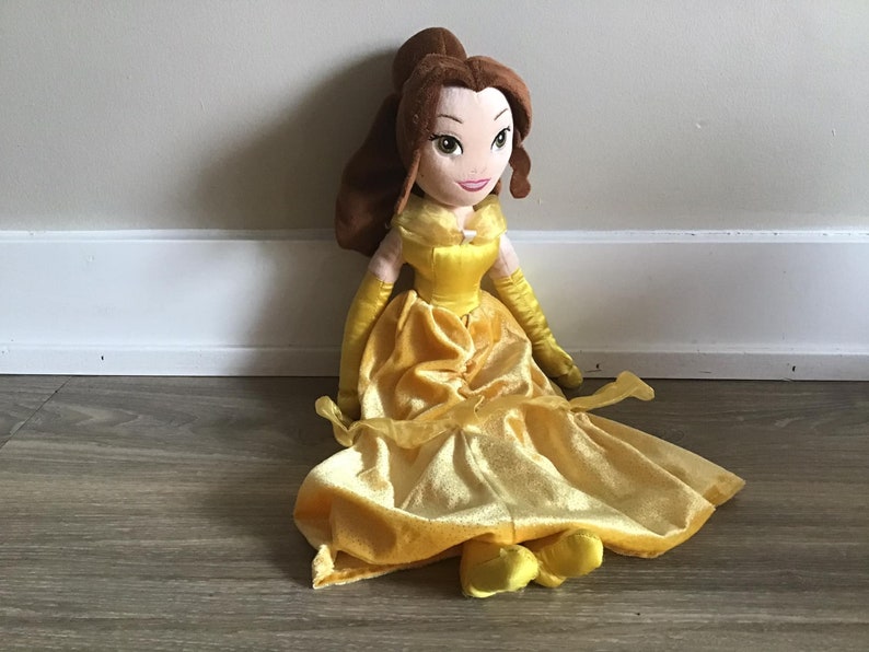 Disney Store Princess Belle Soft Plush Doll Toy 19 | Etsy