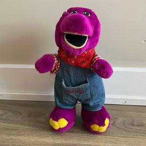 Barney Overalls - Etsy