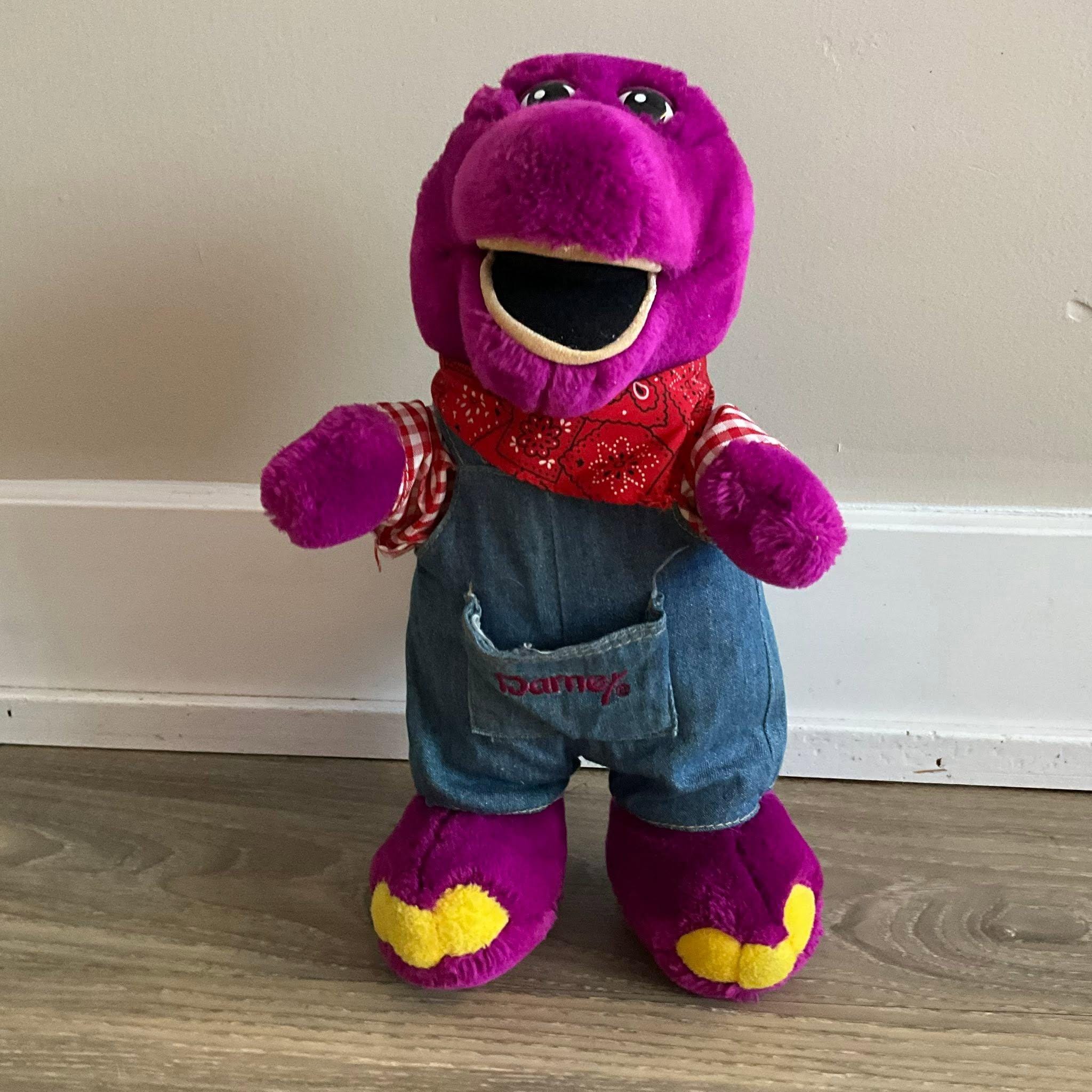 Barney Overalls - Etsy