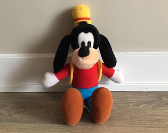 レトロ ディズニー グーフィー ぬいぐるみ 約90cm ディズニーランド タグ付き Disney LAND ディズニーランド 1990年代 レトロ品