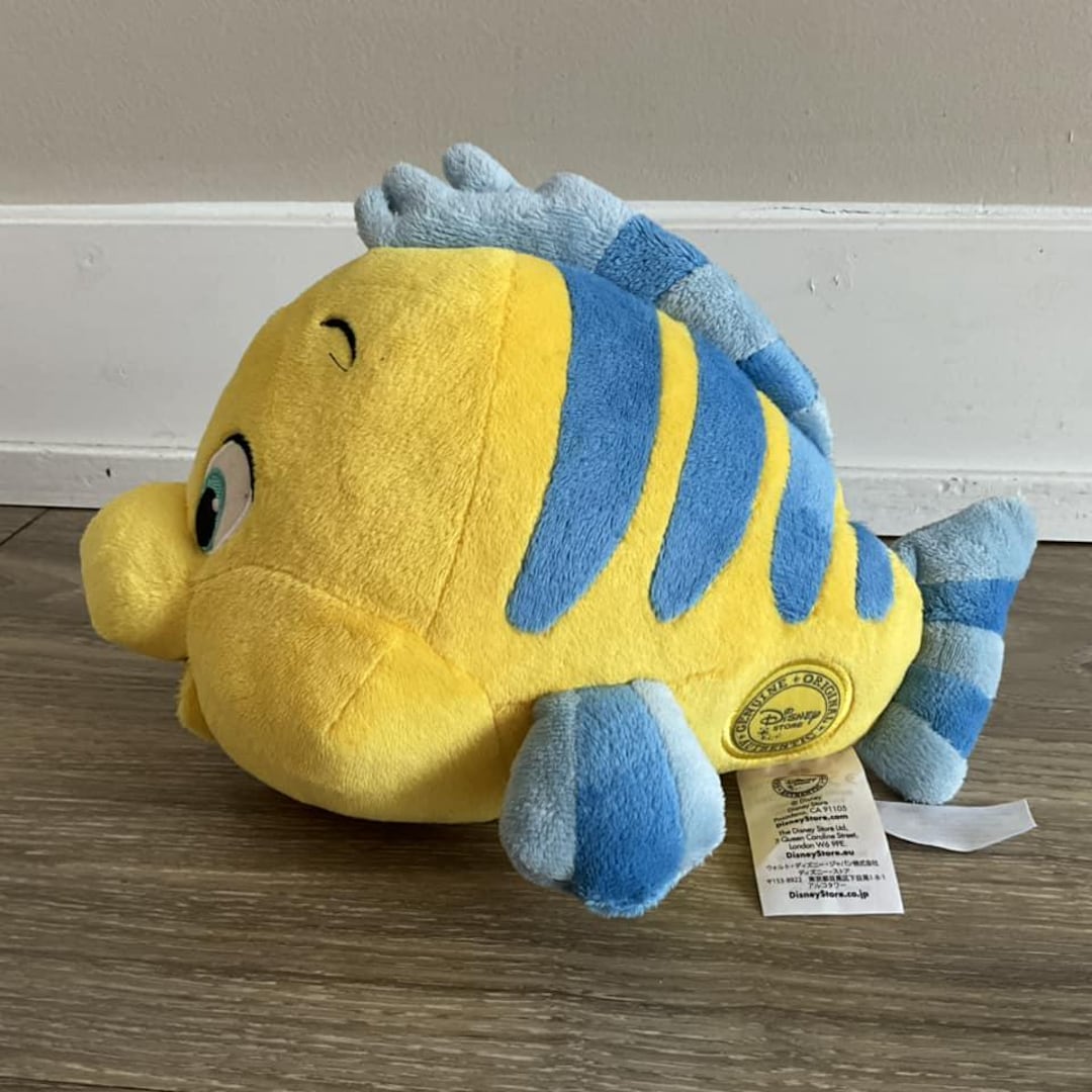 美品　ディズニー　上海ディズニーストア リトルマーメイド　フランダー　マスコット il_1080xN.6768718069_uywd.jpg