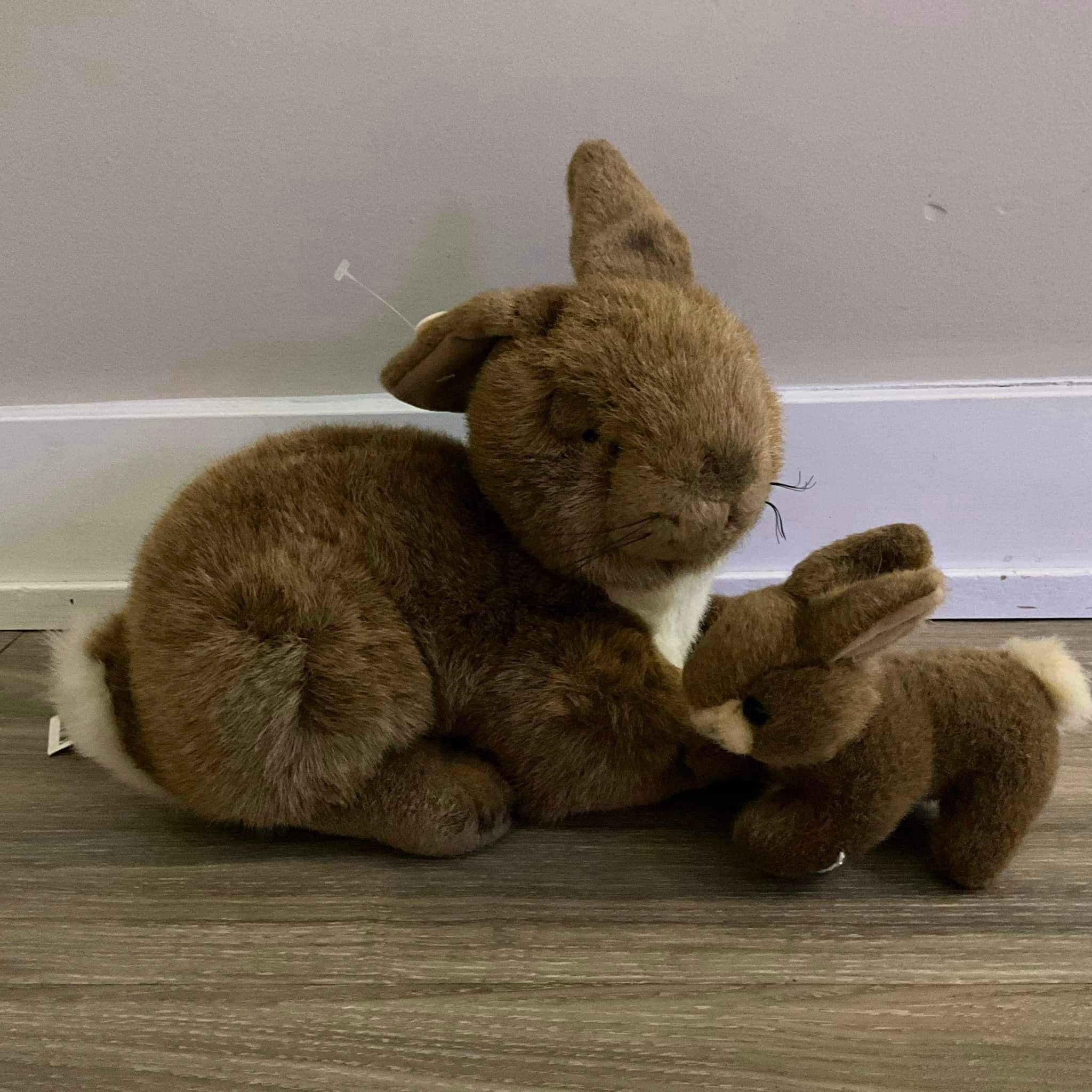 Ganz the Heritage Collection Plush Momma Bunny Rabbit & Baby - Etsy