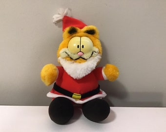 Zabawka pluszowa Mikołaja Garfield United Feature Syndicate z 1983 roku