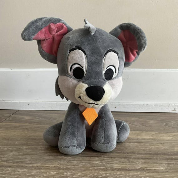 Disney La Dama y el Vagabundo Lindo perro de peluche vagabundo bebé