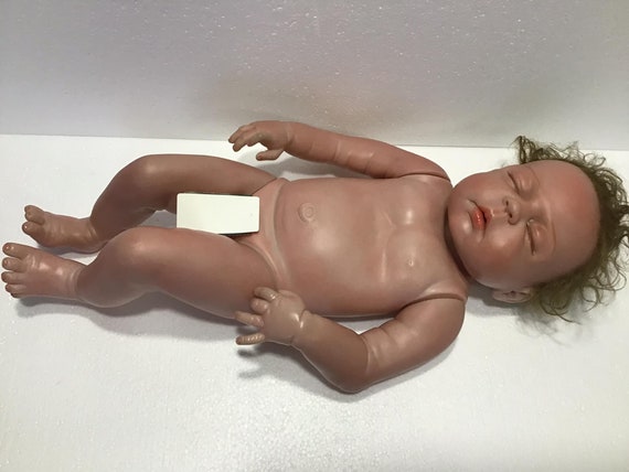 Vollence Bambola Neonata in Silicone Morbida e Realistica - Ragazzo da 31 cm - Non in Vinile