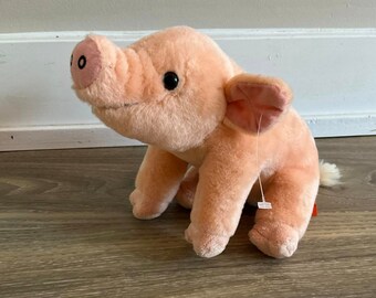 Wild Republic Pig Plush, Stuffed Animal, Plush Toy, Gifts for Kids, Cuddlekins 9 Inches